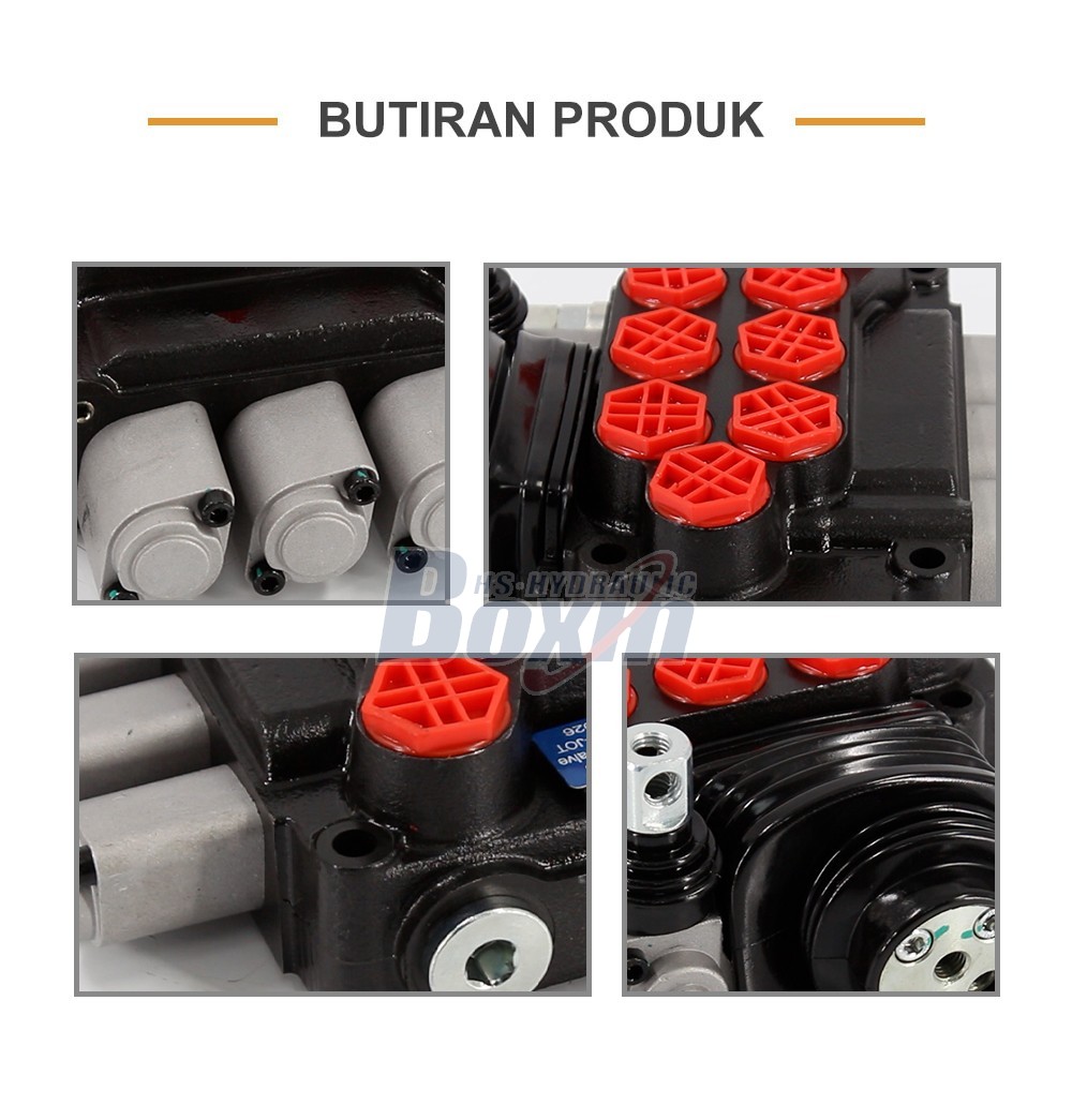 ZT12-OT Joystick 3 Spool Hydraulic Control Valve for Heavy Machinery